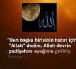 'ALLAH' demek bize ne kazandrr?