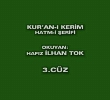 Kuran- Kerim Hatm-i erifi | 3. Cz